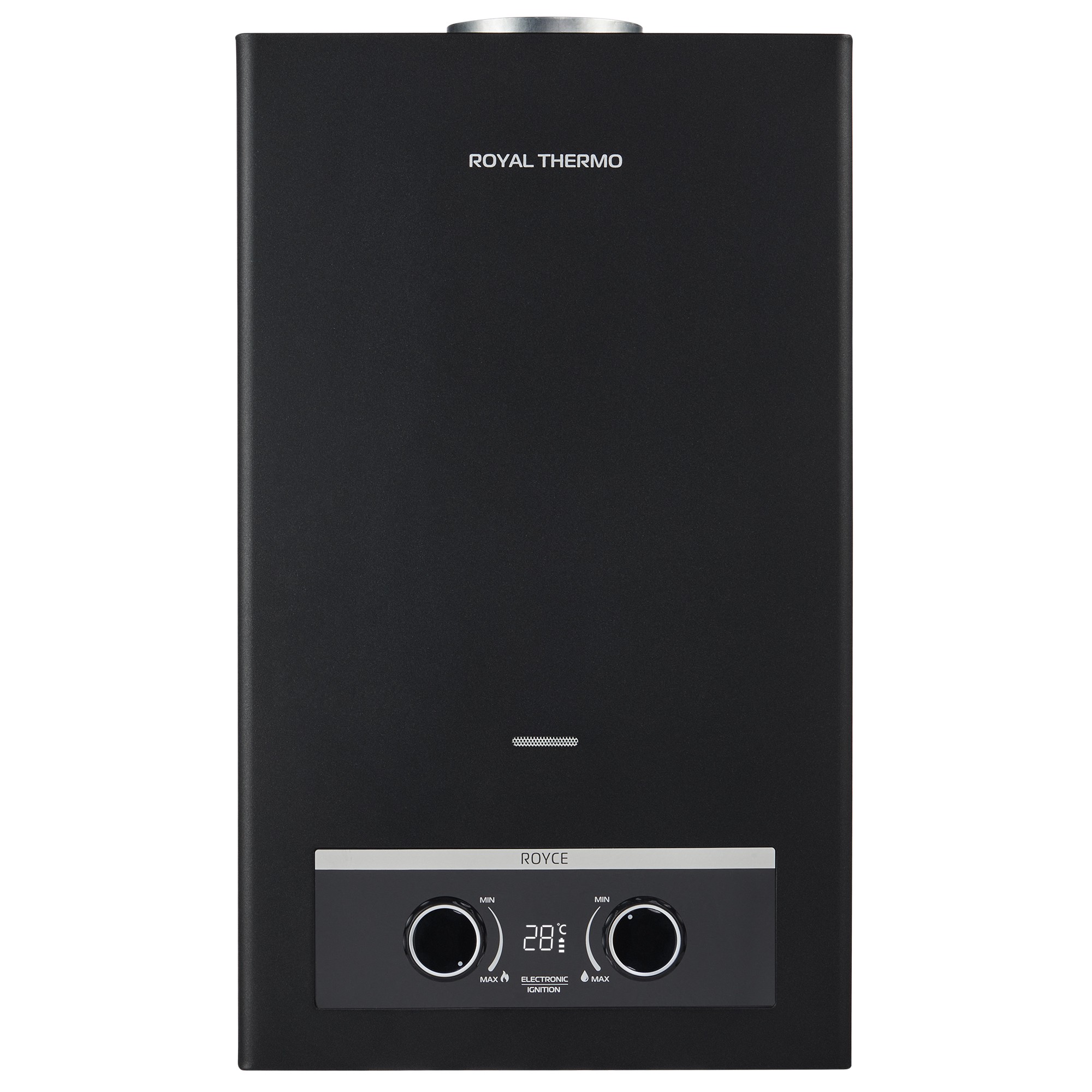 Газовый проточный водонагреватель Royal Thermo GWH 11 Royce Grafit Газовый проточный водонагреватель Royal Thermo GWH 11 Royce Grafit